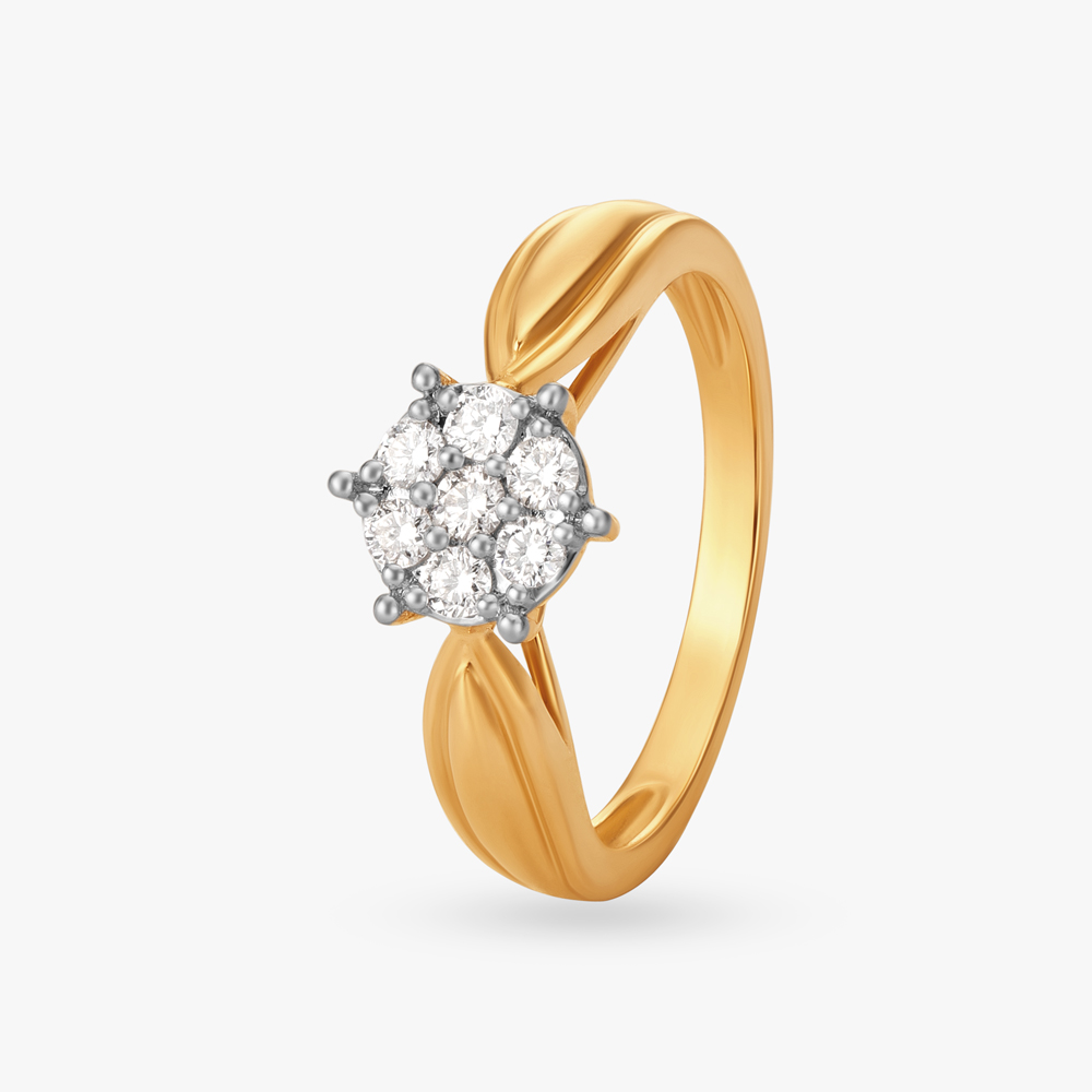 Radiating Luxury Diamond Ring