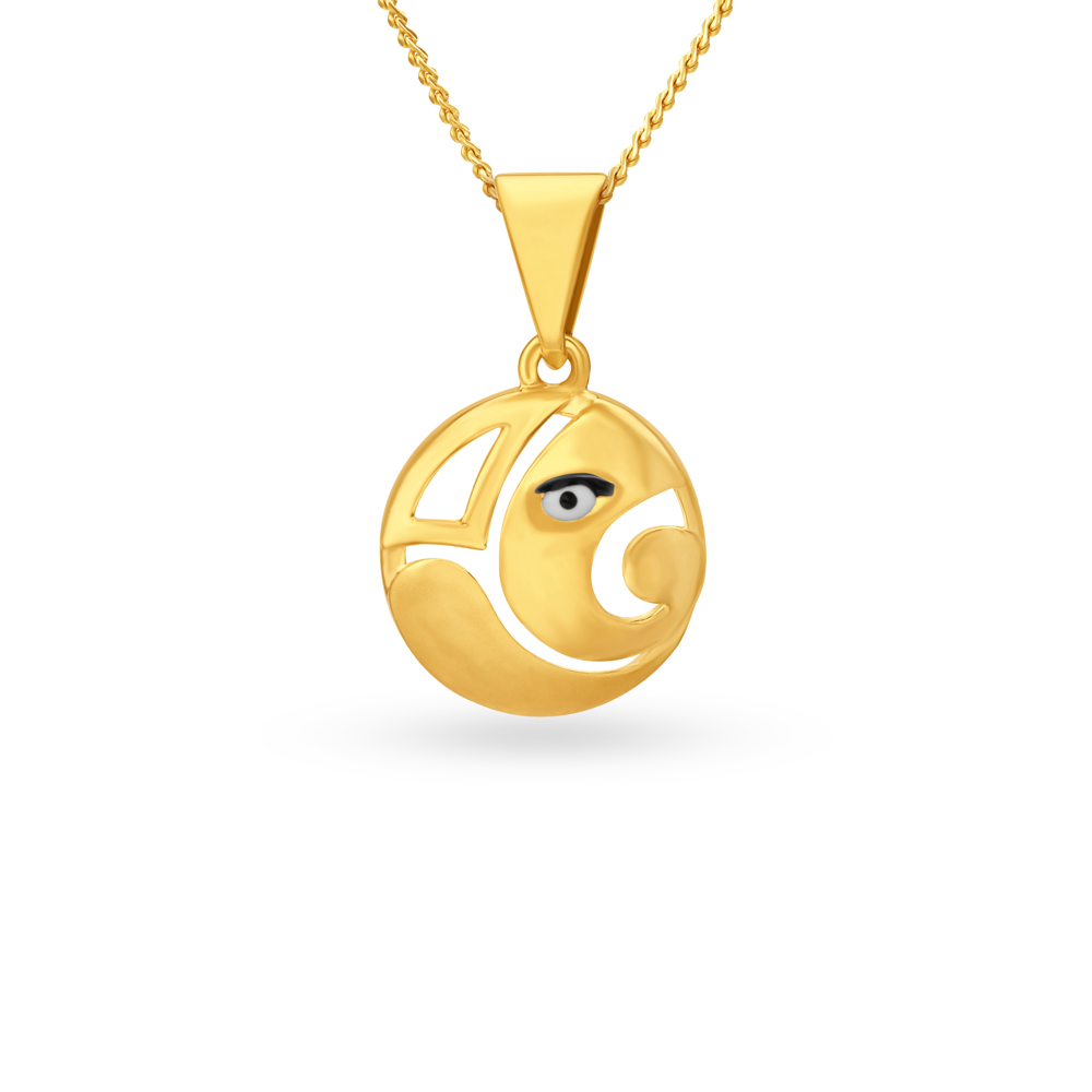 Charming Lord Ganesha Pendant for Kids