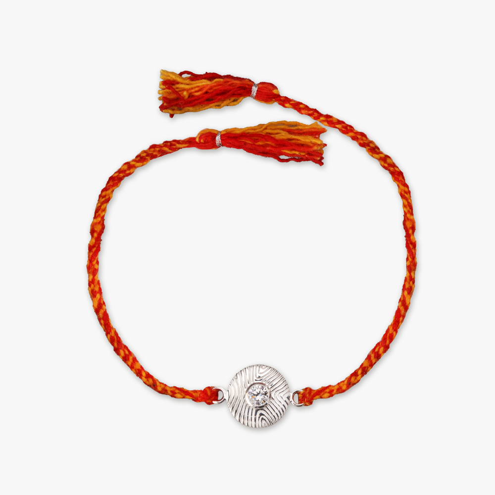 Desert Mirage Silver Rakhi