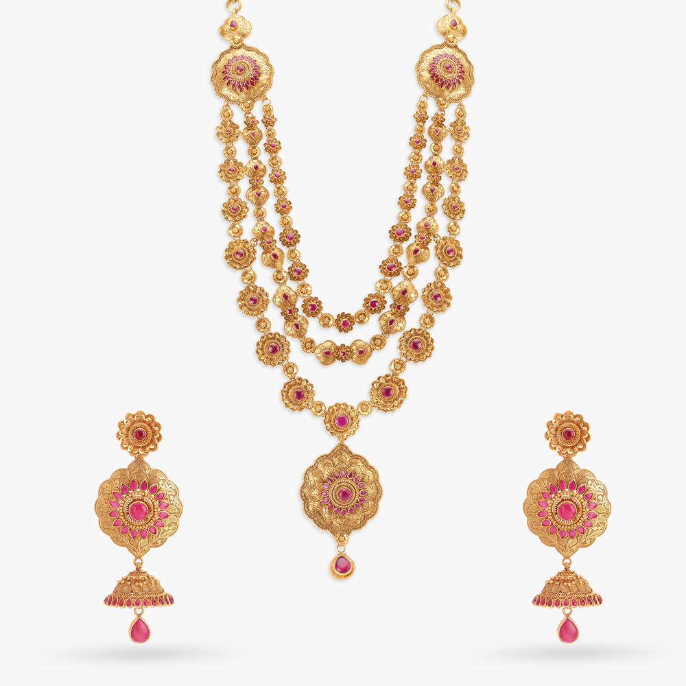 Royal Gold Necklace Set
