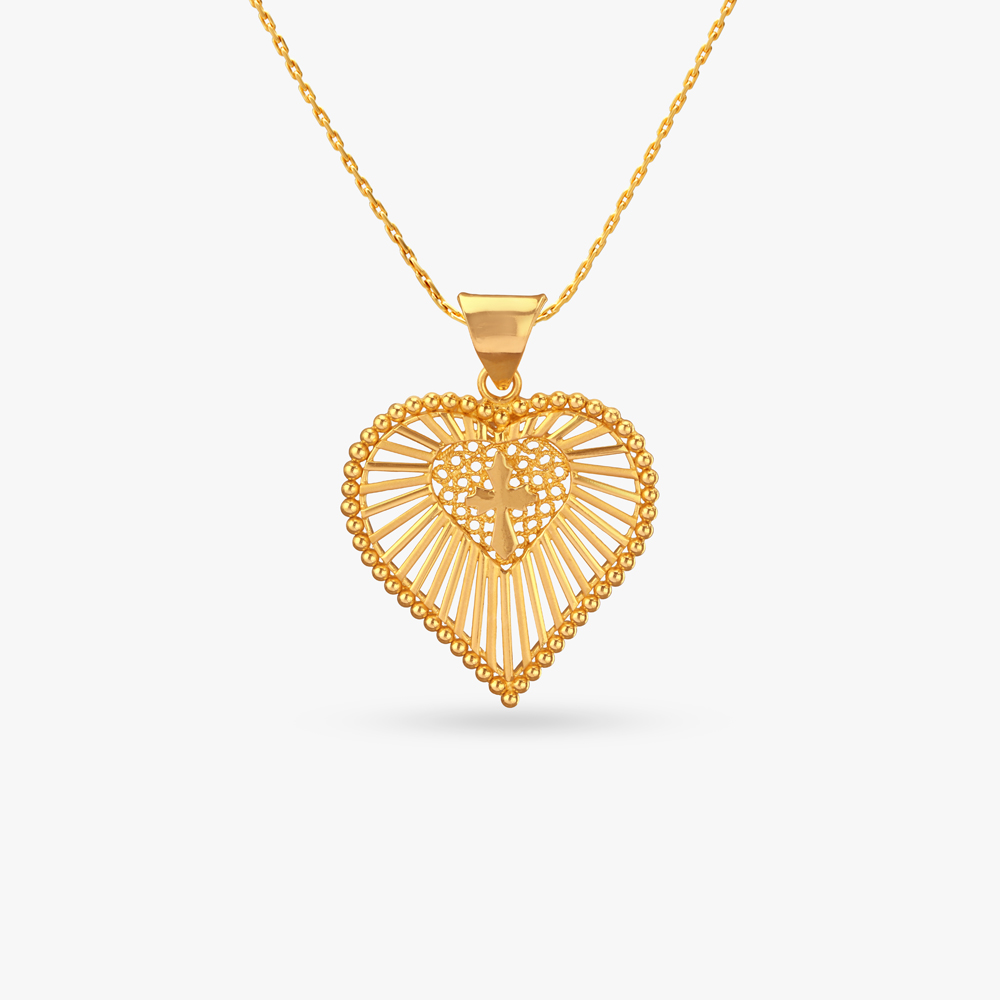 Aura Love Gold Pendant