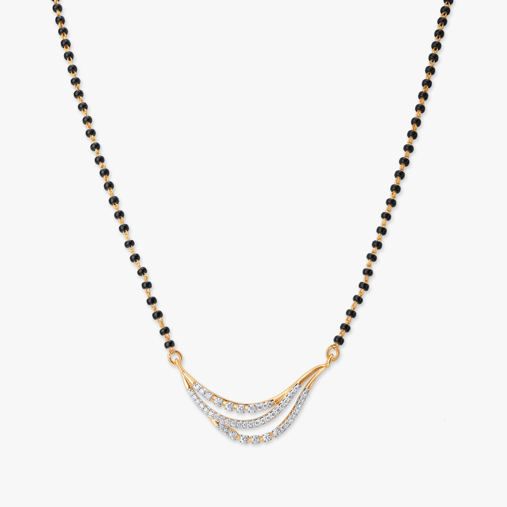 Delicate Chic Diamond Mangalsutra