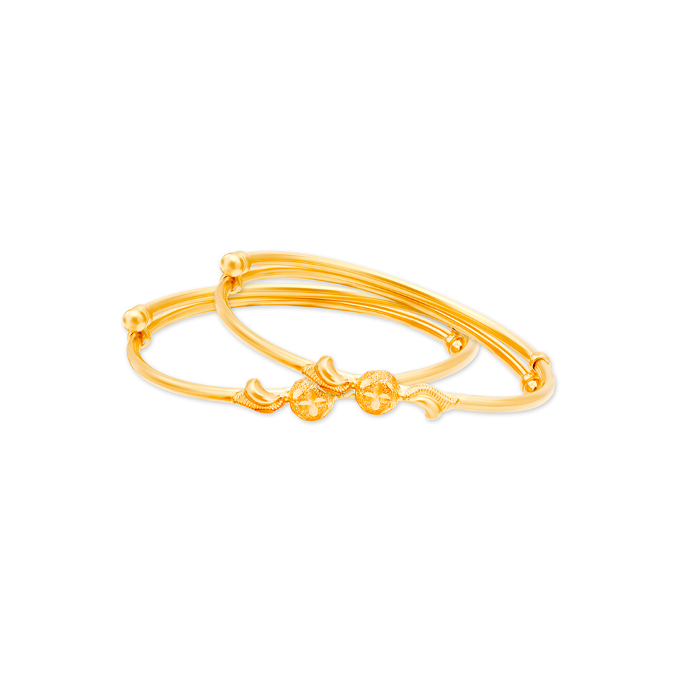 

Contemporary Gold Bangle For Kids