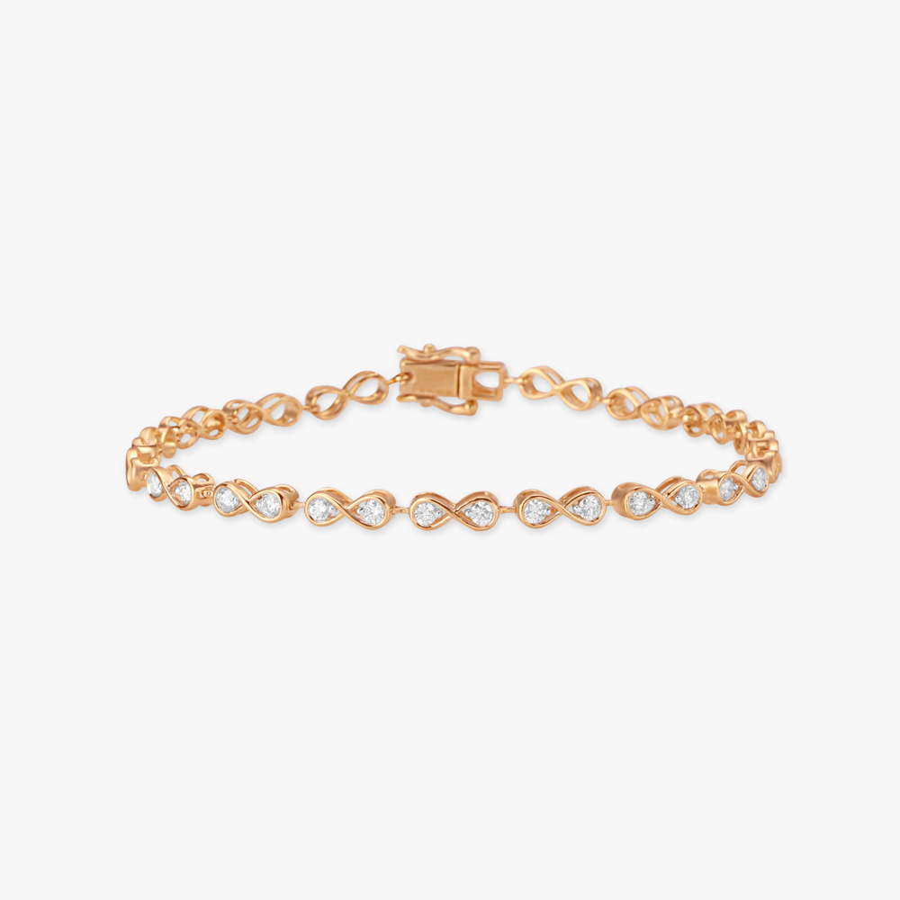 Luminous Cocoon Tennis Bracelet