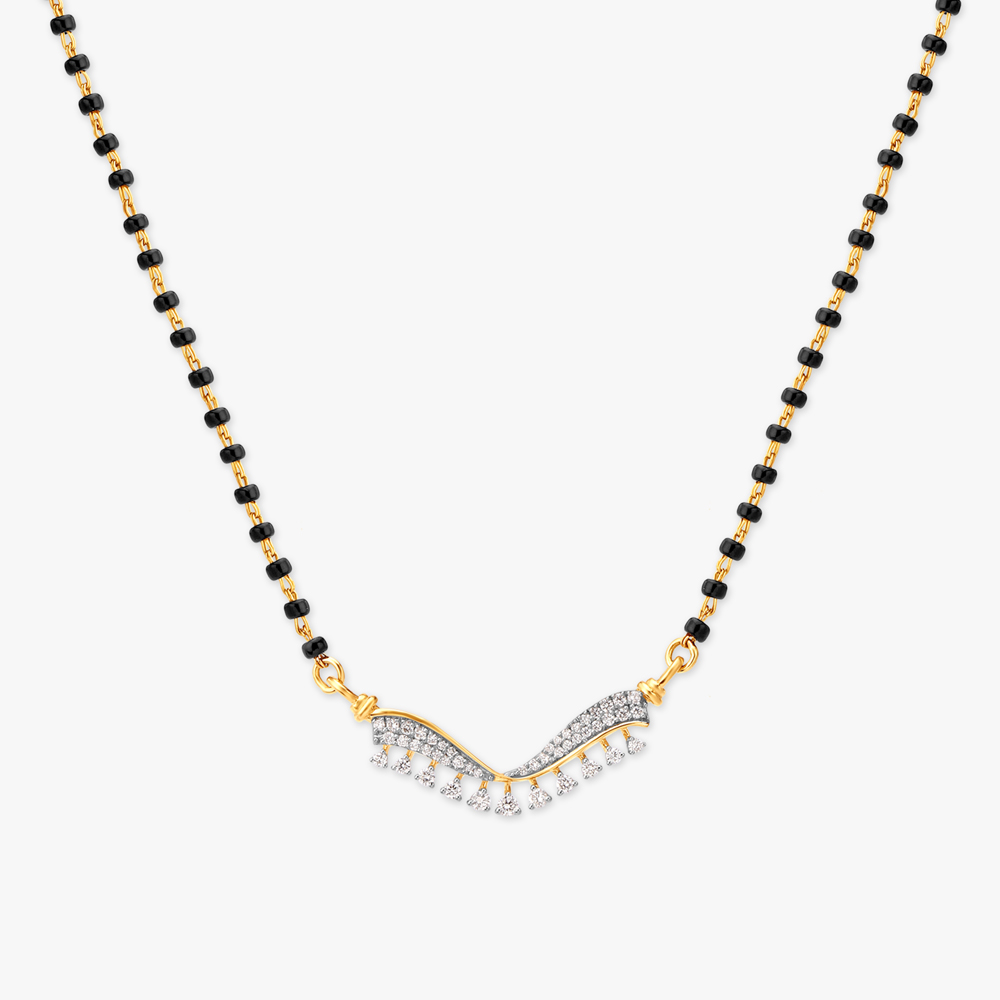 Graceful Diamond Mangalsutra