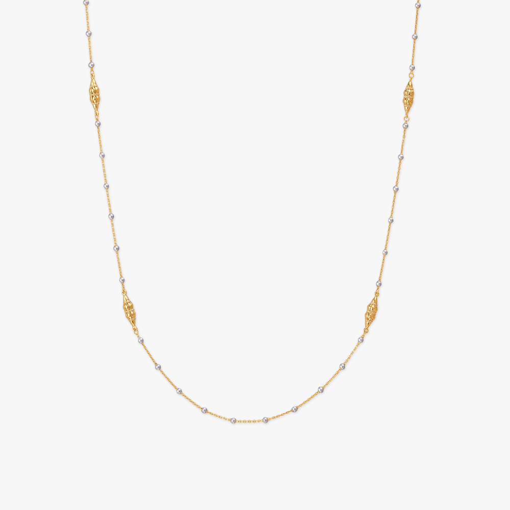 Twist Flow Gold Chain