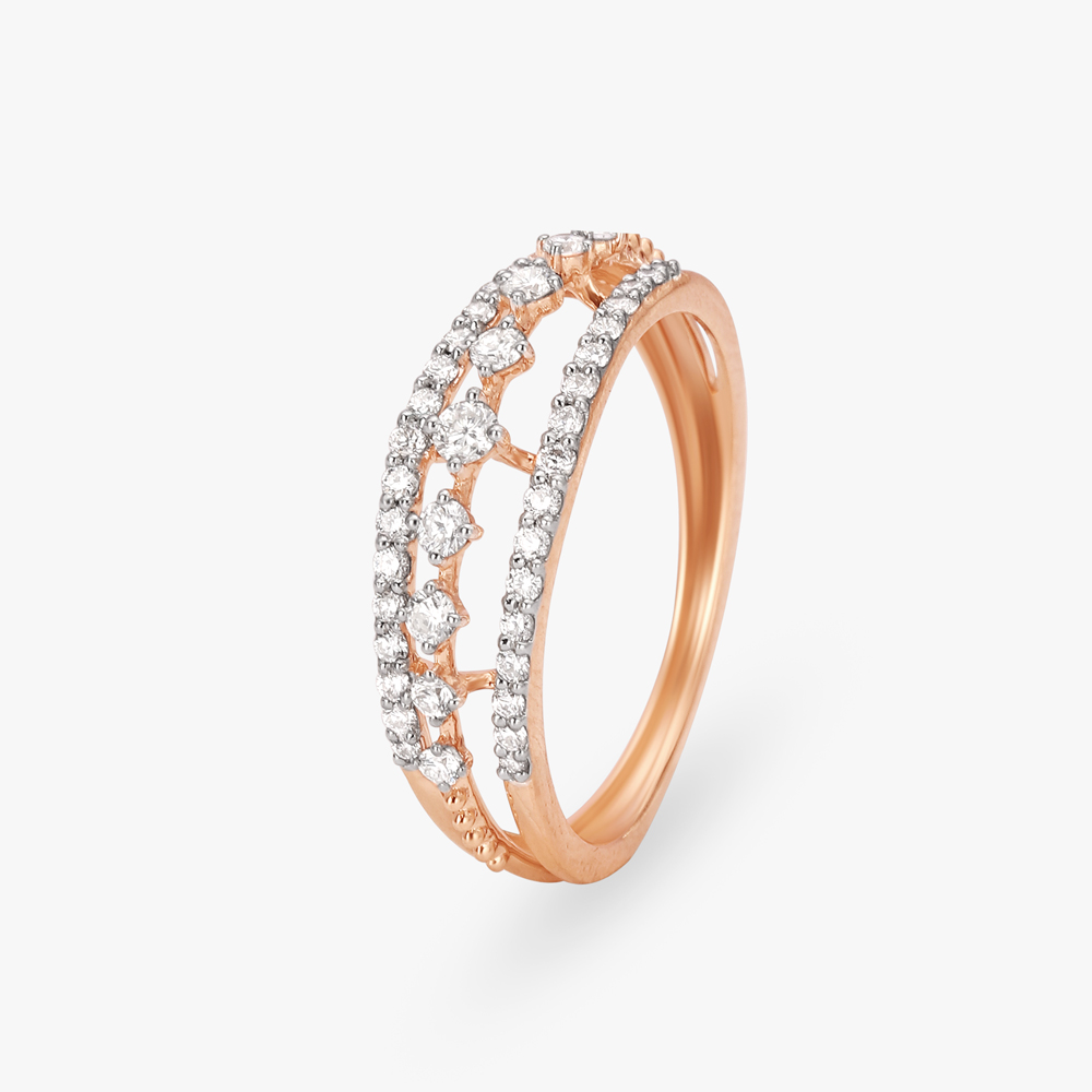 Eloquent Diamond Finger Ring