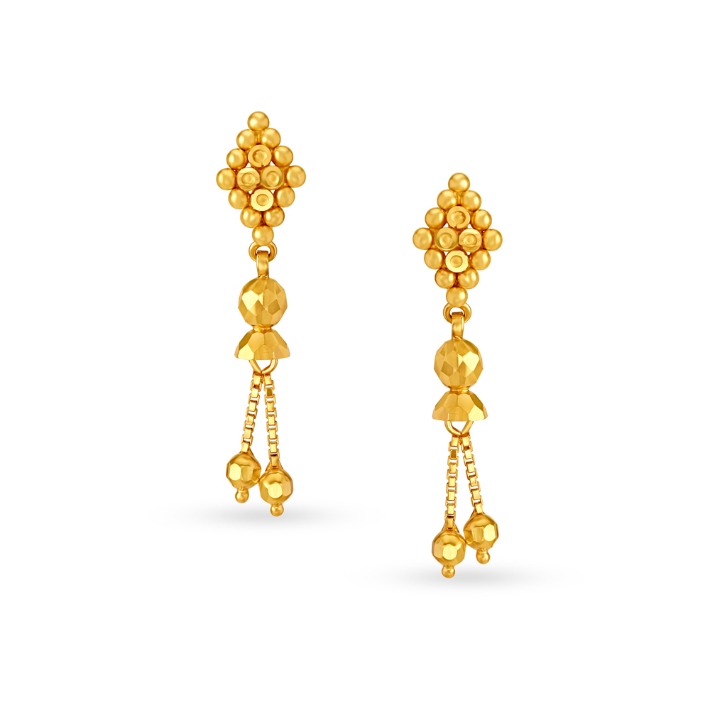 Traditional Graceful Drop Earrings
