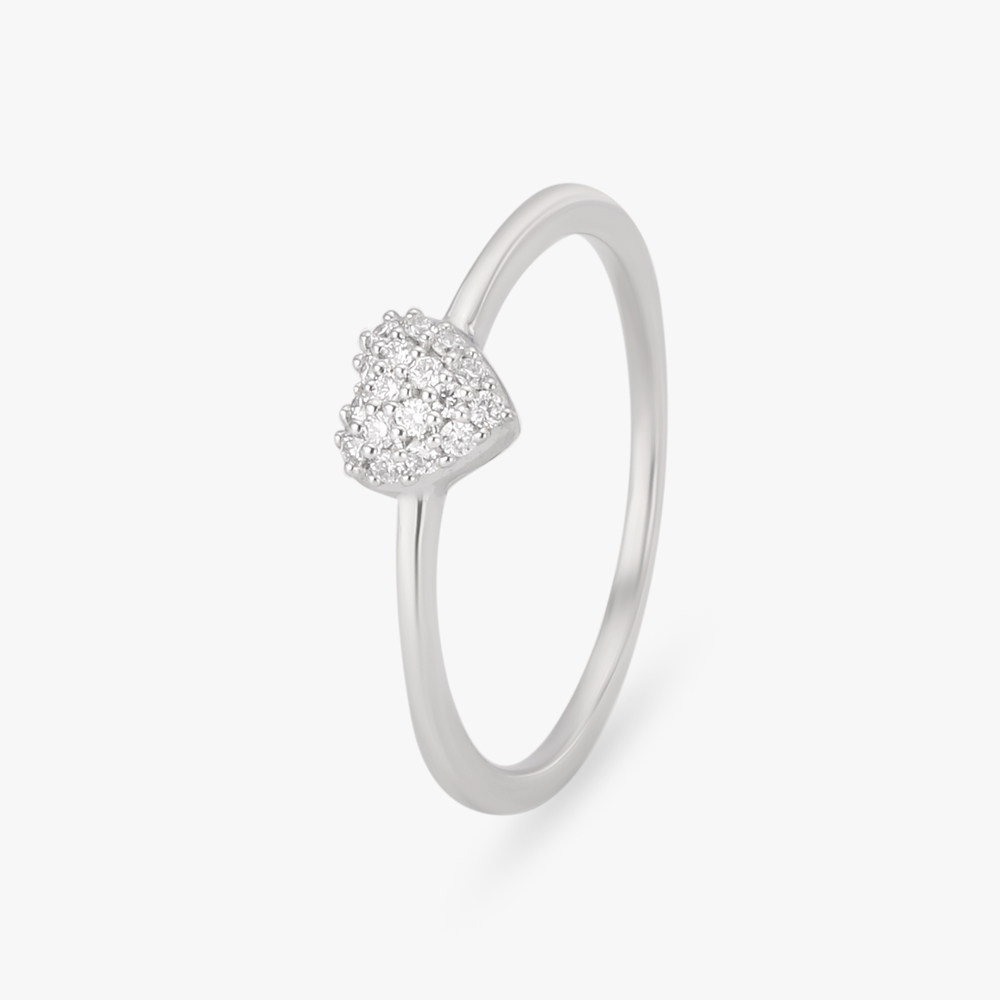 Heart design Diamond Finger Ring