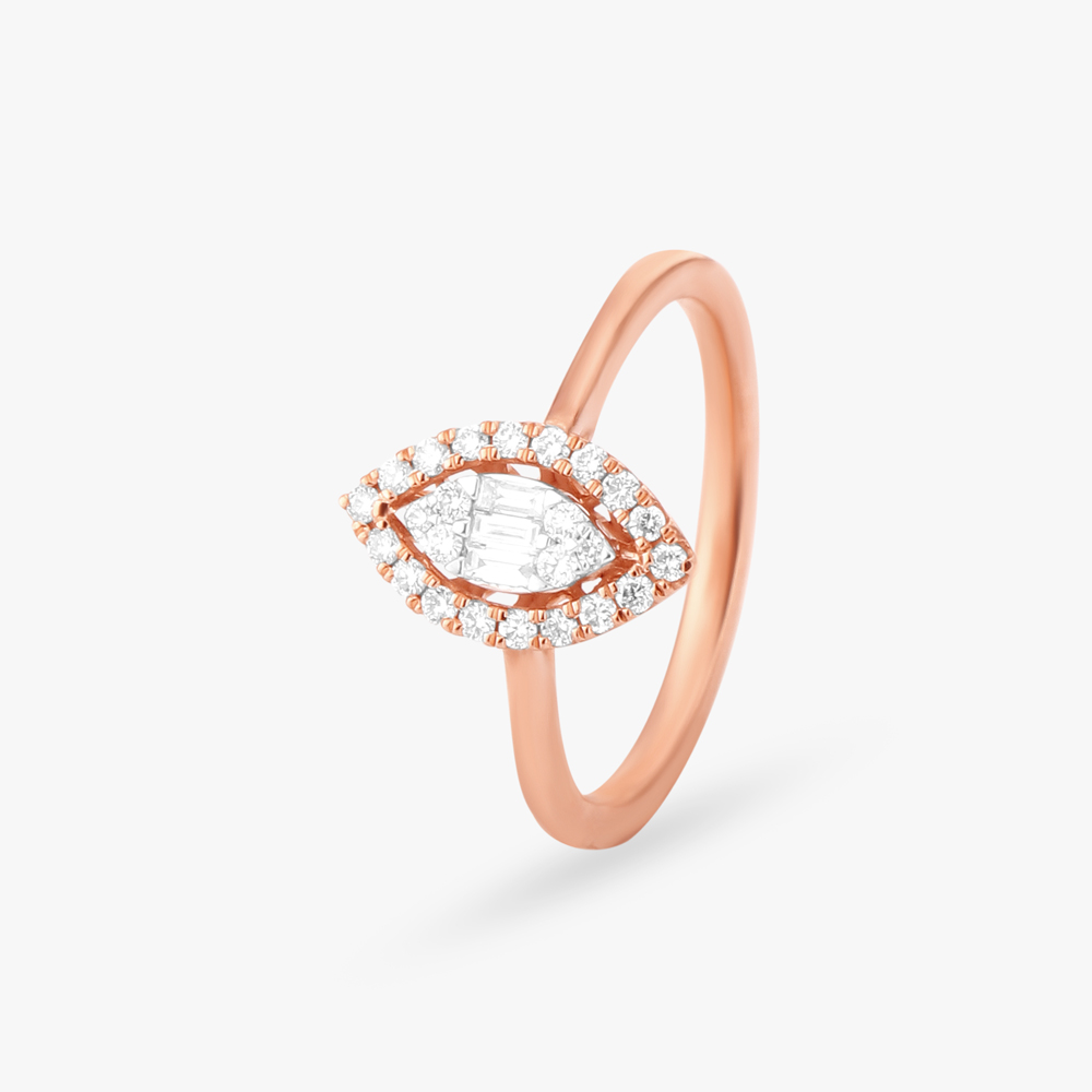 Regal Orbit Diamond Finger Ring