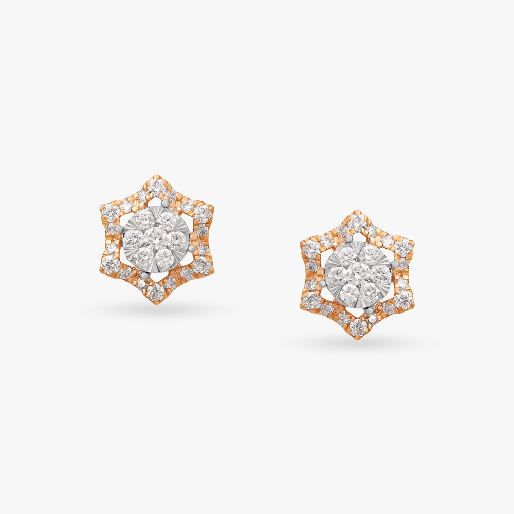 

Dazzling Elegance Diamond Stud Earrings