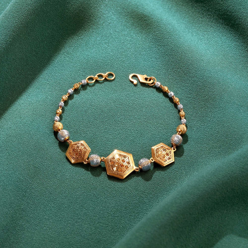 Brilliant Geometric Bracelet
