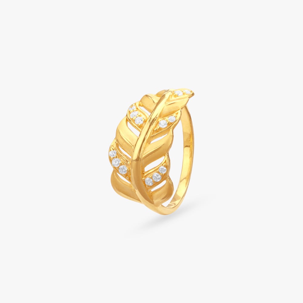 Enchanted Vines Gold Ring
