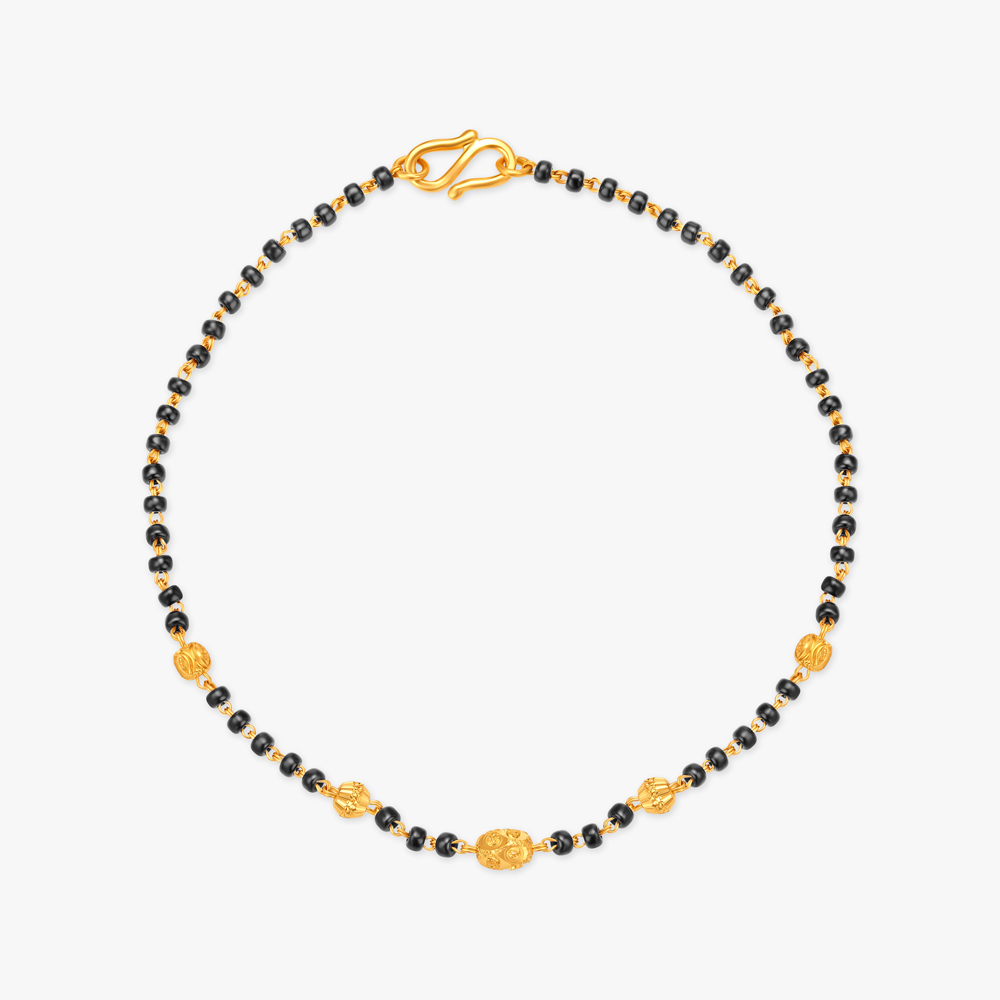 

Traditional Gold Mangalsutra Bracelet
